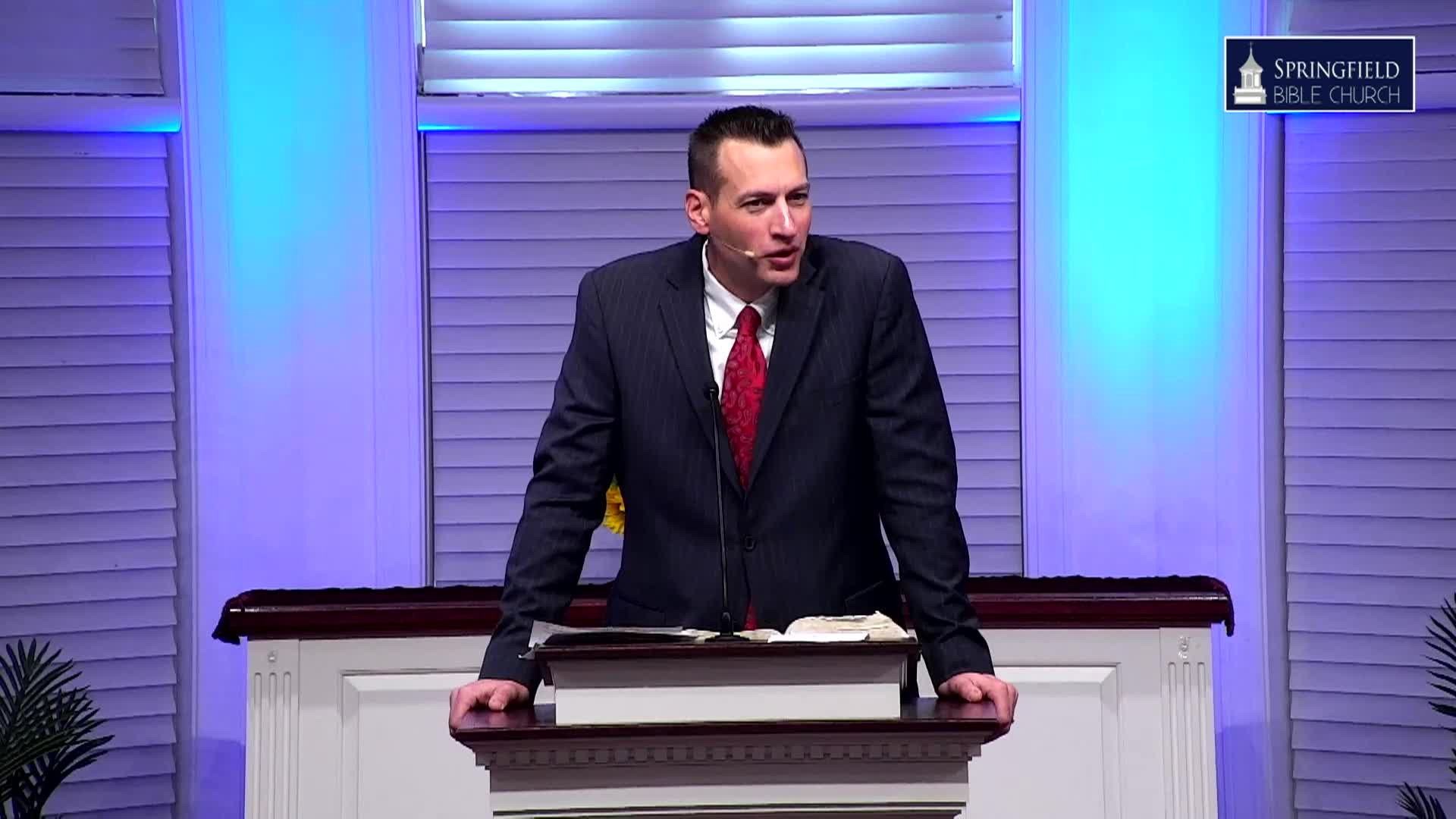 Springfield Bible Church, Johnnie Standard, Teaching Pastor, "...But Their Heart Is Far Away From Me" Mark 7