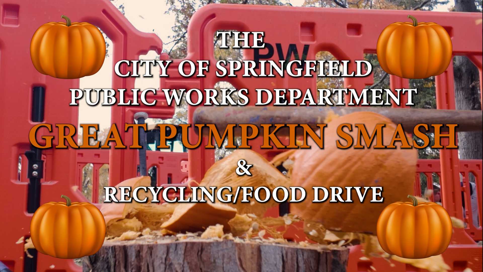 City of Springfield Pumpkin Smash 2025