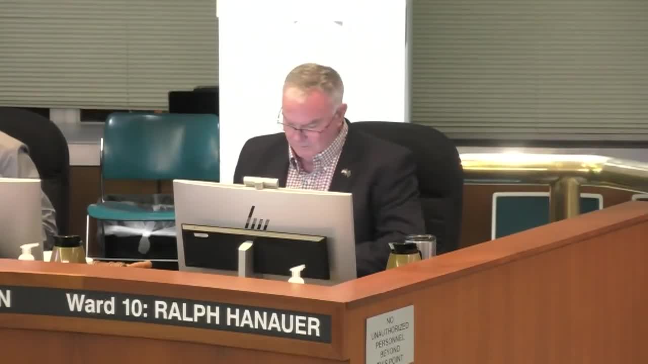 Springfield Committee of the Whole Meeting Tuesday January 13 2026