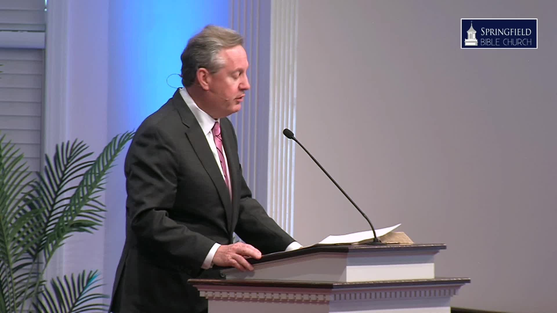 Springfield Bible Church, John Standard, "Teaching Pastor, He Must Increase," John 3:22-36