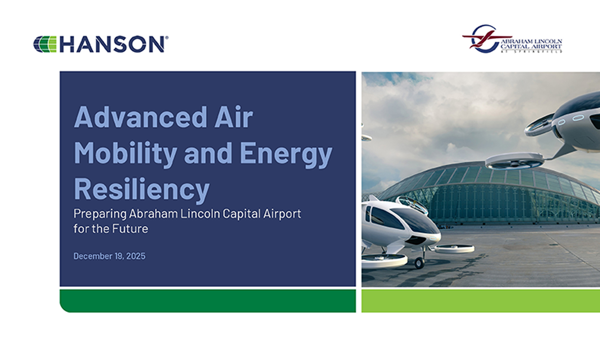 Citizens Club of Springfield, Advanced Air Mobility and Energy Resiliency, December 19, 2025