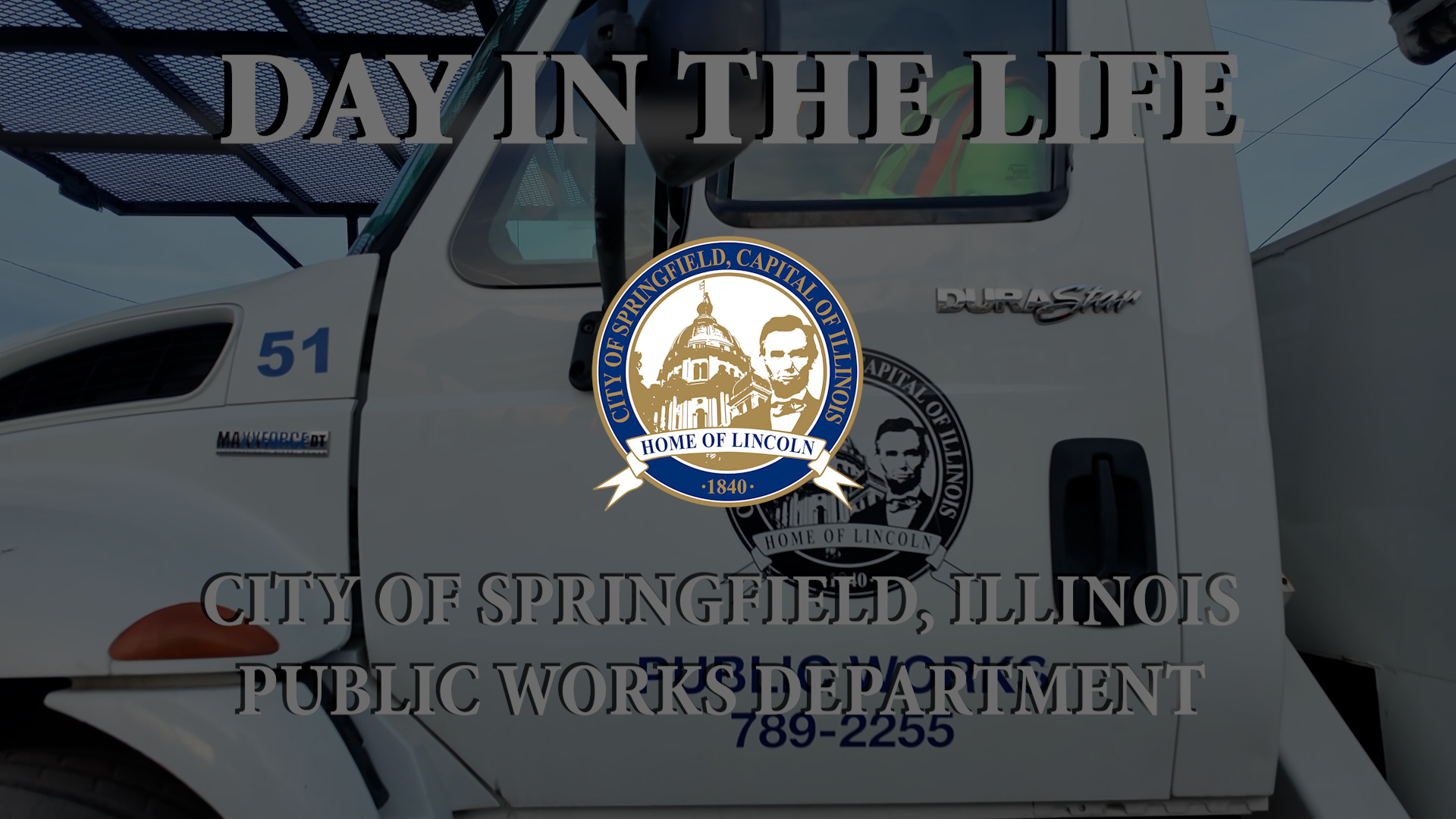 Day in the Life, Springfield Public Works Department