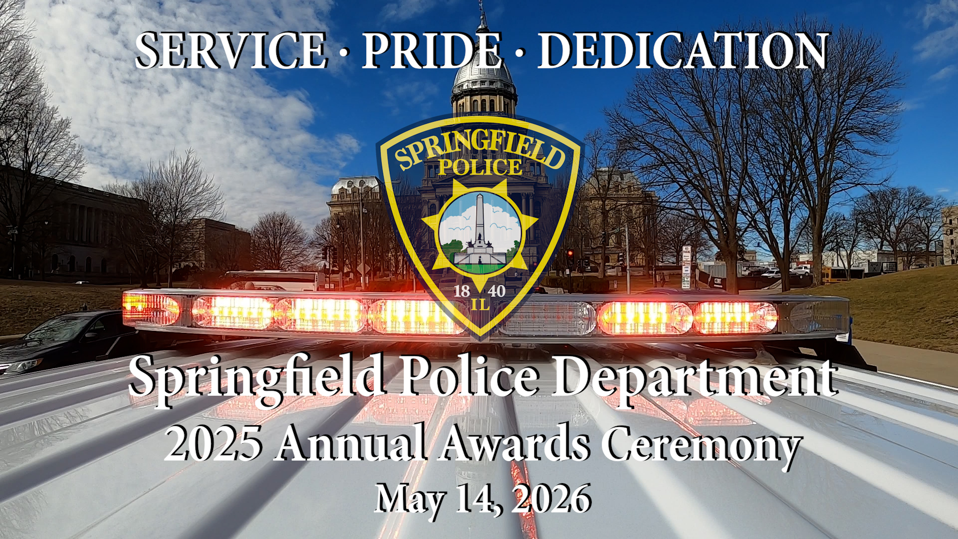 Springfield Police 2025 Annual Awards, May 14, 2026