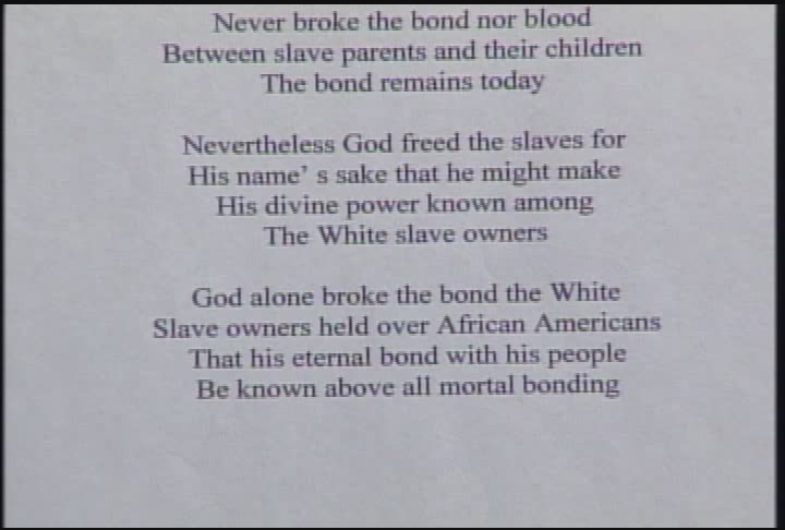 Biblical Poetry #279 "Slaved Children"